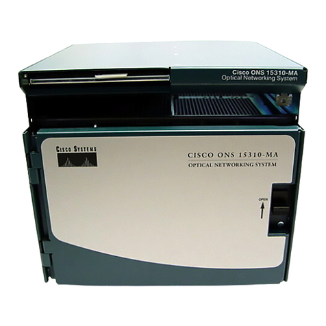 Cisco ONS 15310-CL User manual Cisco ONS 15310-CL User manual
