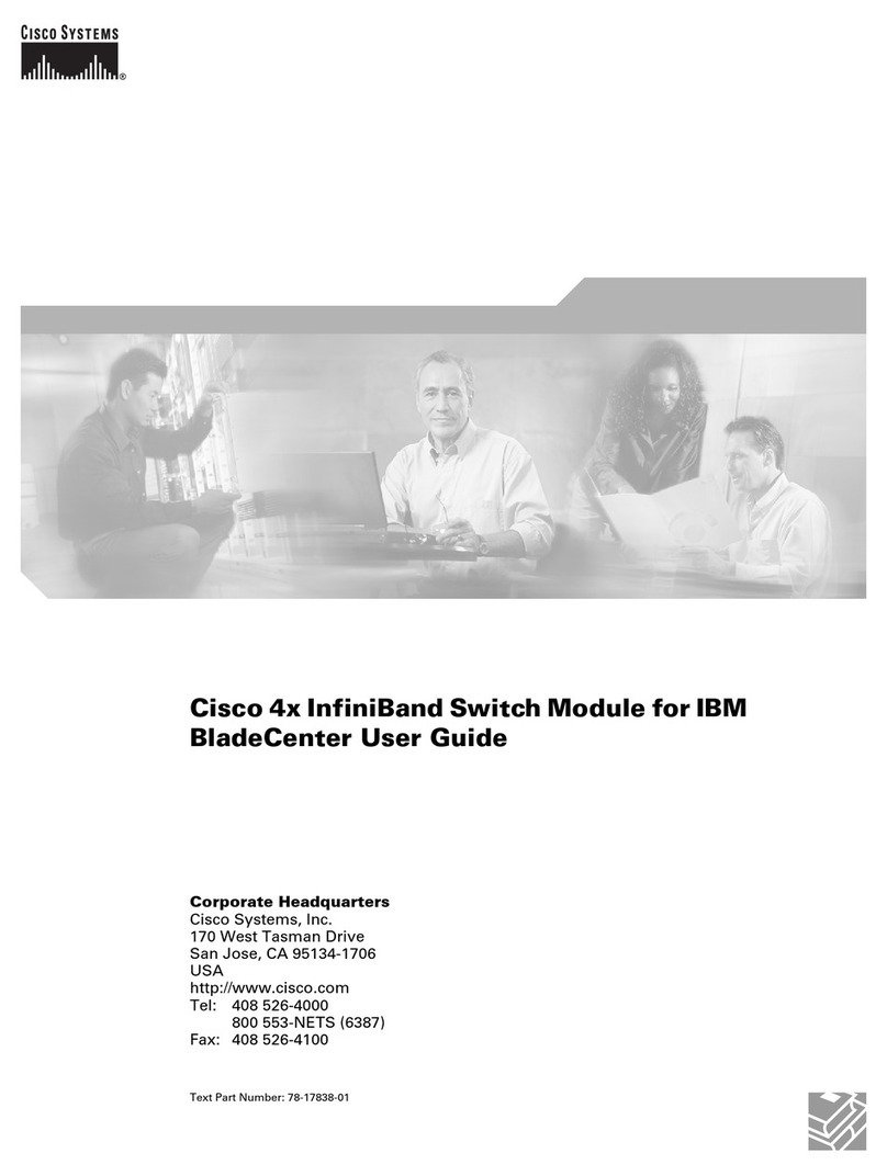 Cisco InfiniBand  4x User manual