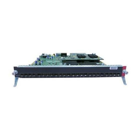 Cisco DFC3B Installation and operation manual