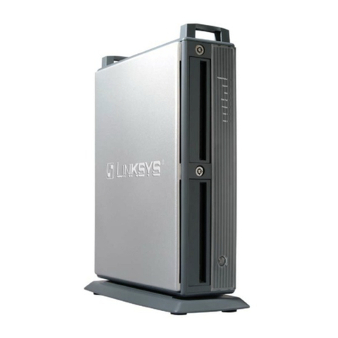 Linksys EFG120 - EtherFast Network Attached Storage NAS... Original operating instructions