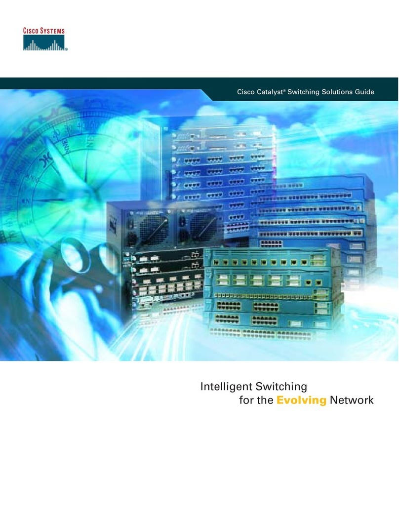 Cisco Catalyst Intelligent Switching User manual Cisco Catalyst Intelligent Switching User manual