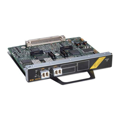 Cisco PA-POS-1OC3 Operator's manual Cisco PA-POS-1OC3 Operator's manual