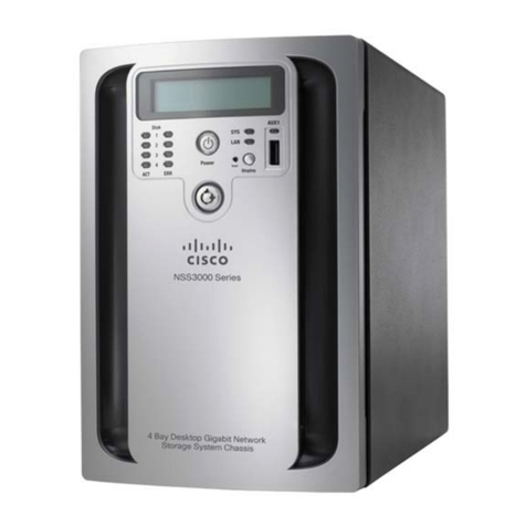 Cisco Network Storage System NSS3000 Series Getting started guide