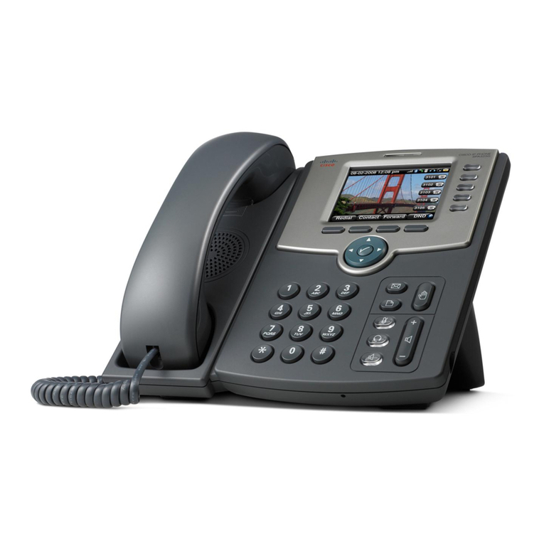 Cisco SPA525G - Small Business Pro IP Phone VoIP User manual