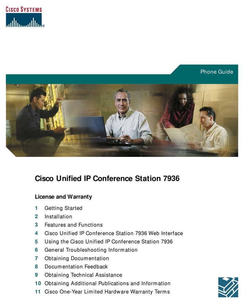 Cisco 7936 - IP Conference Station VoIP Phone Phone guide