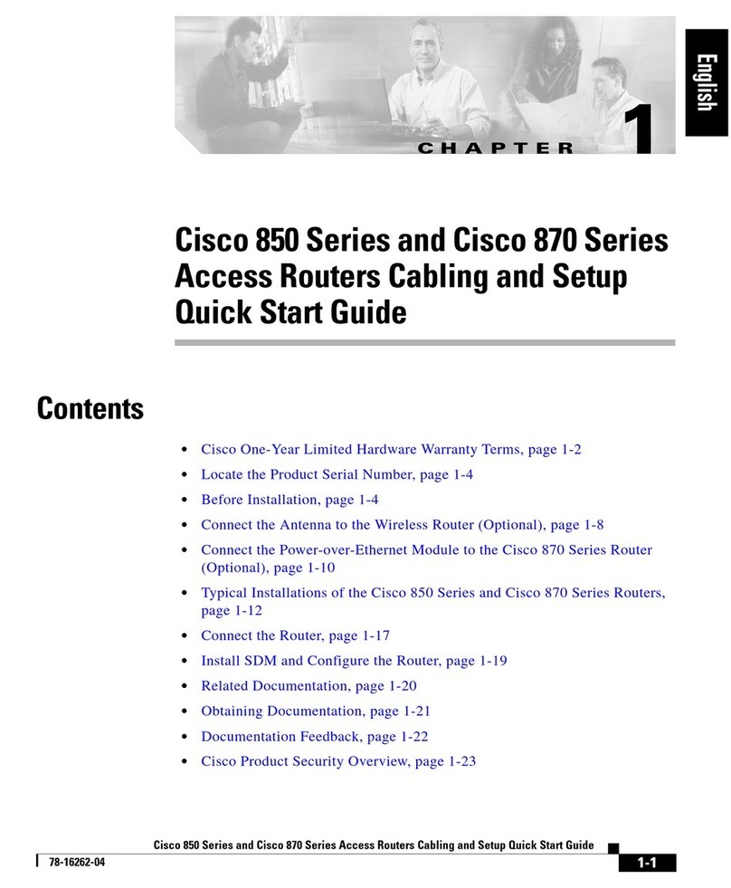 Cisco 850 Series quick start guide