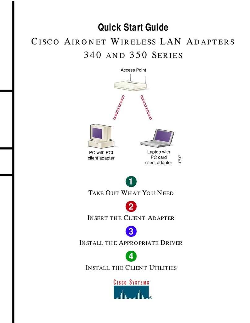 Cisco Aironet 340 Series User manual