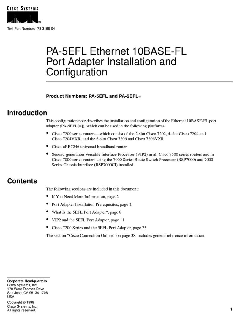 Cisco 10BASE-FL Operating and maintenance instructions