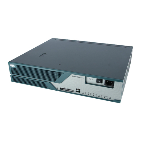 Cisco 3825 Series User manual Cisco 3825 Series User manual