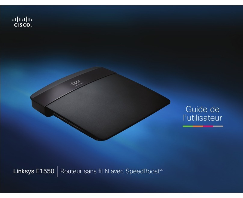 Cisco Linksys E1550 Quick start guide