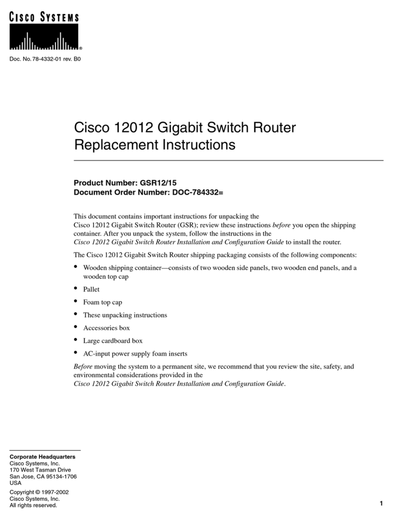 Cisco Gigabit Switch Router Cisco 12012 Guide