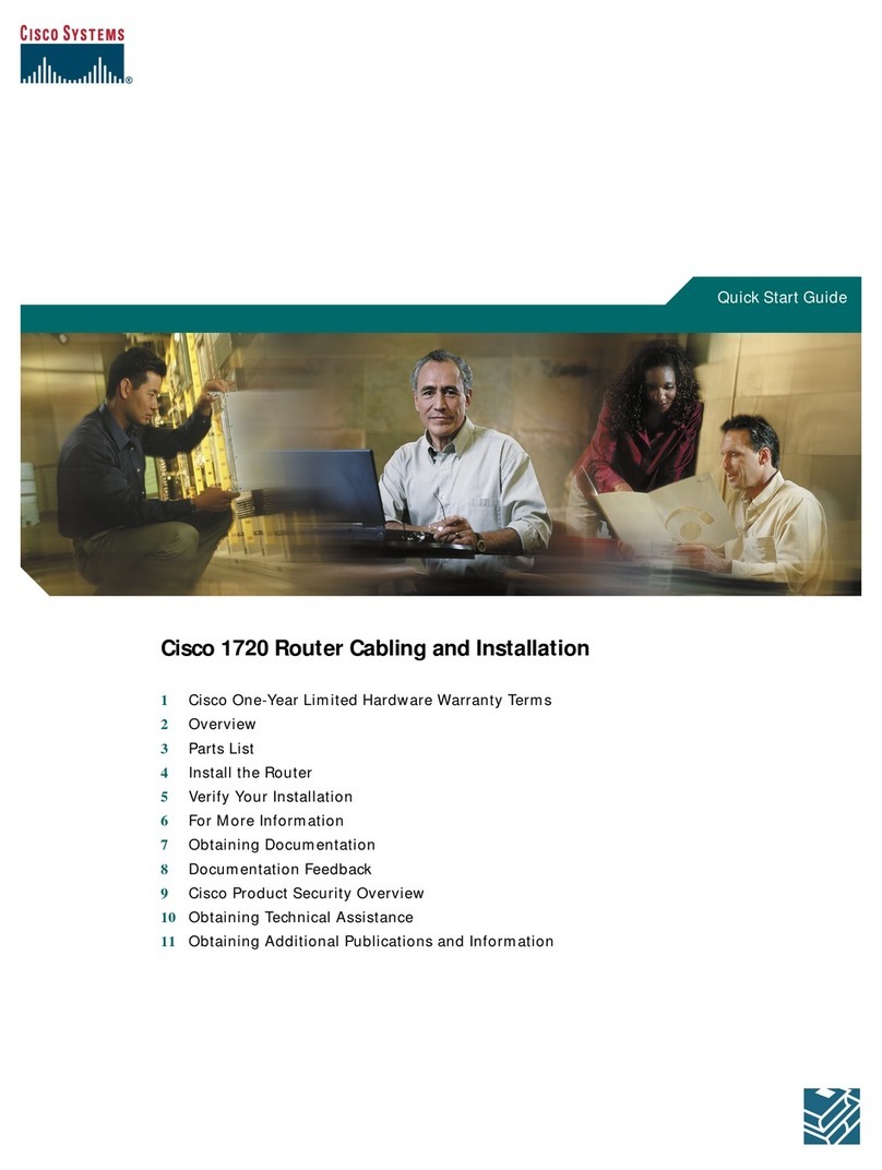 Cisco CISCO1720 User manual Cisco CISCO1720 User manual