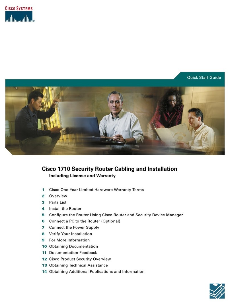 Cisco 1710 User manual