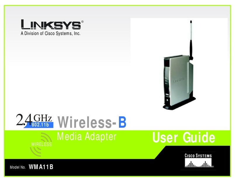 Cisco Linksys WMA11B User manual