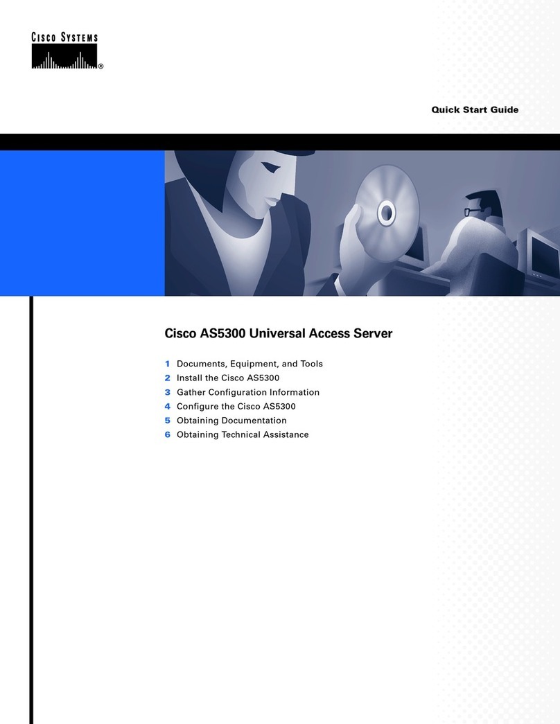 Cisco AS5300 - Universal Access Server User manual