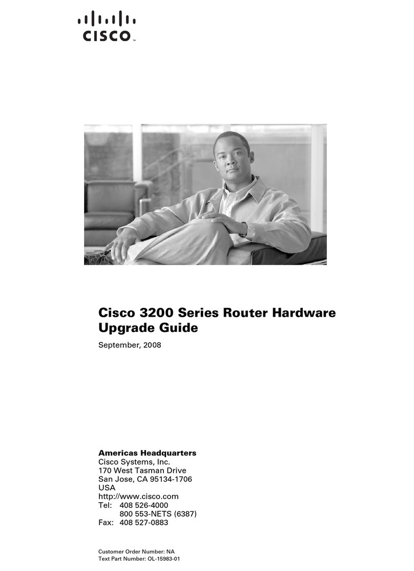 Cisco 3200 Series Installation and operation manual Cisco 3200 Series Installation and operation manual