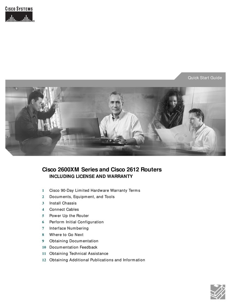 Cisco 2600XM Series User manual