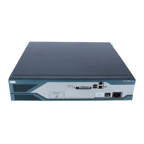 Cisco 2821 Series Quick start guide