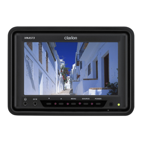Clarion VMA573 User manual