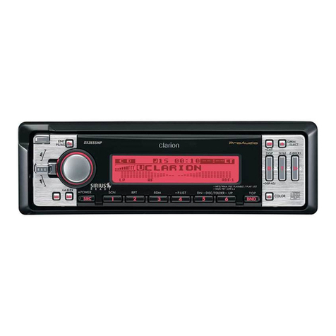 Clarion DXZ655MP User manual