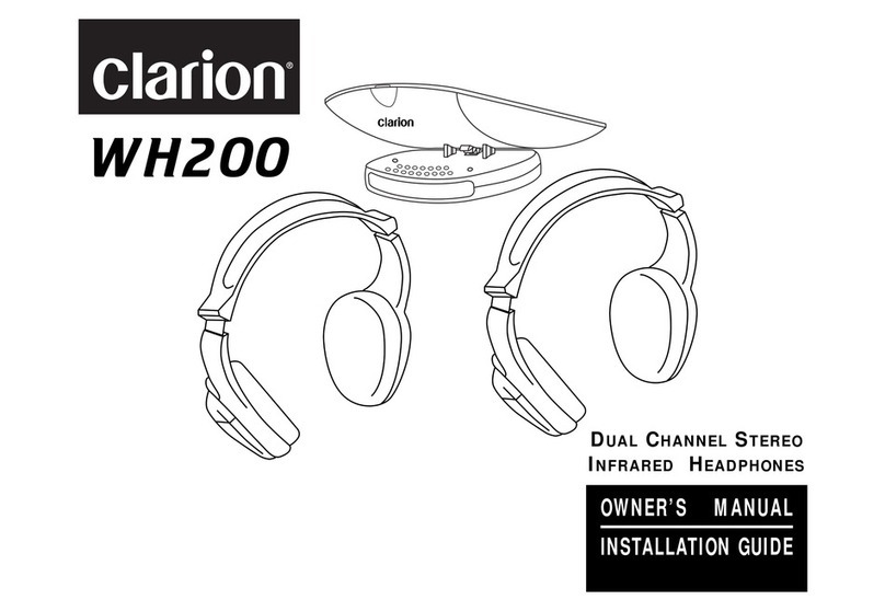 Clarion WH200 Troubleshooting guide