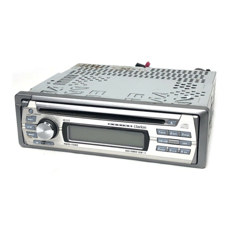 Clarion M335/M235 User manual Clarion M335/M235 User manual