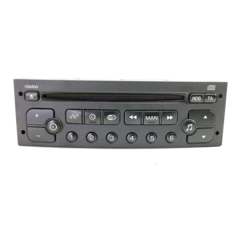 Clarion PU-2471A-G User manual