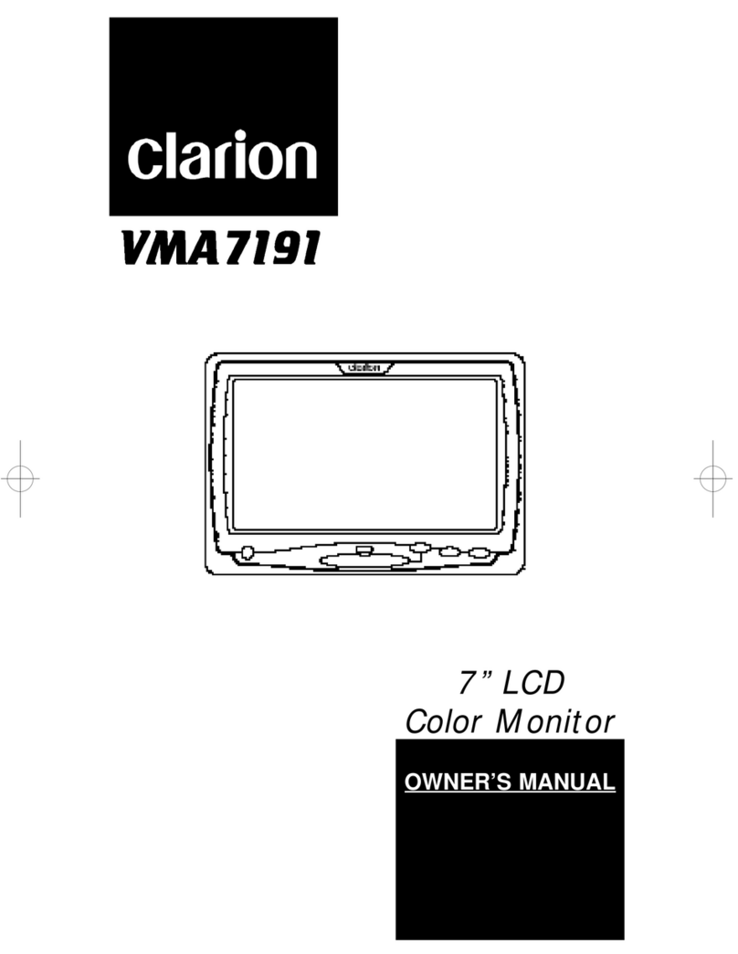 Clarion VMA7191 User manual