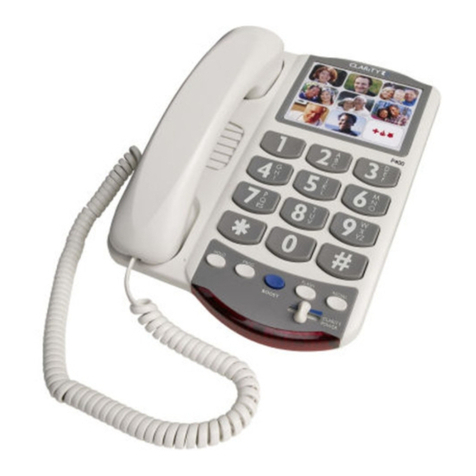 Clarity p400 User manual