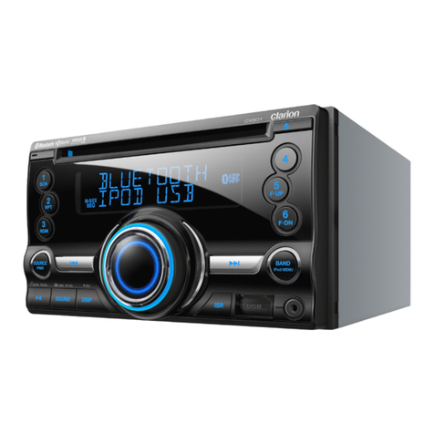 Clarion CX501 User manual