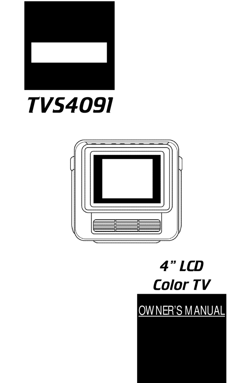 Clarion TVS4091 User manual