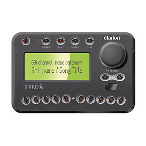 Clarion RPNP Plug and Play Receiver User manual