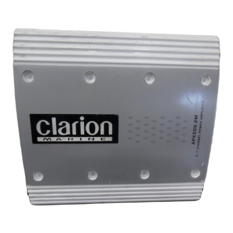 Clarion APX200 Manual