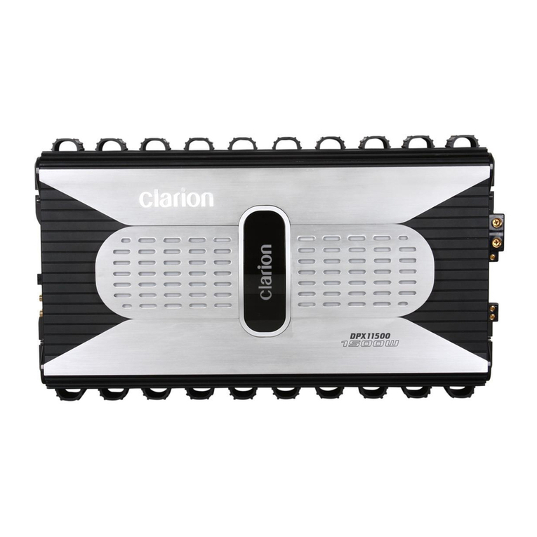 Clarion APX4360 User manual