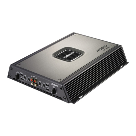 Clarion APX4241 User manual Clarion APX4241 User manual