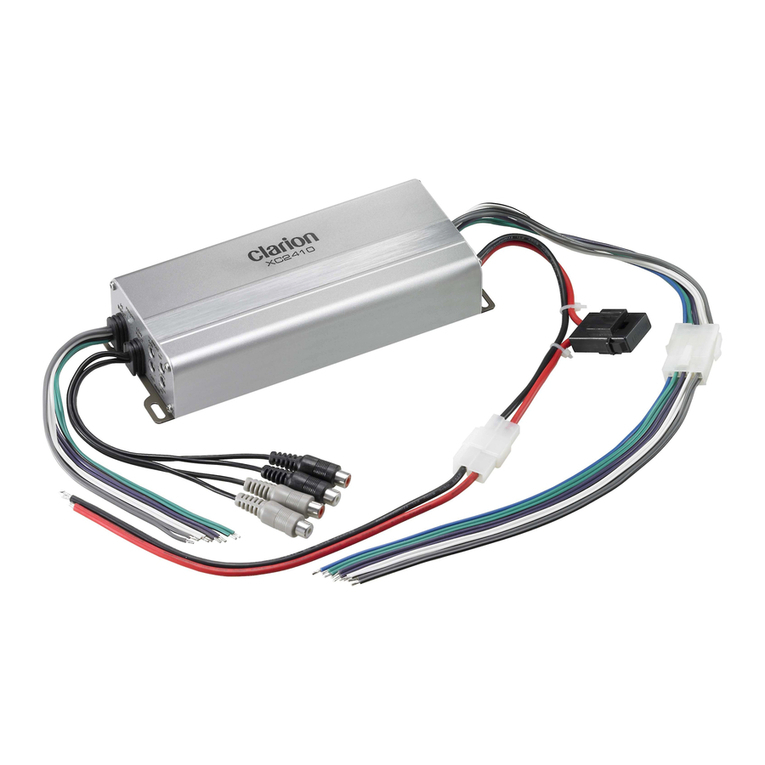 Clarion APX2120 User manual