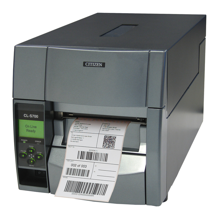 Citizen CL-S700 User manual