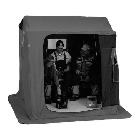 Clam Corp Fish Trap Voyager 8245 instruction manual