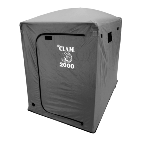 Clam Corp Clam 2000 8309 instruction manual