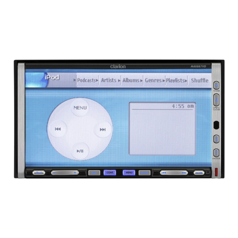 Clarion MAX667VD Repair manual