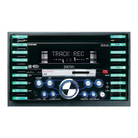 Clarion DFZ675MC User manual