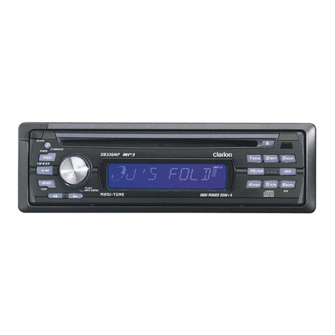 Clarion DB336MP owner's manual