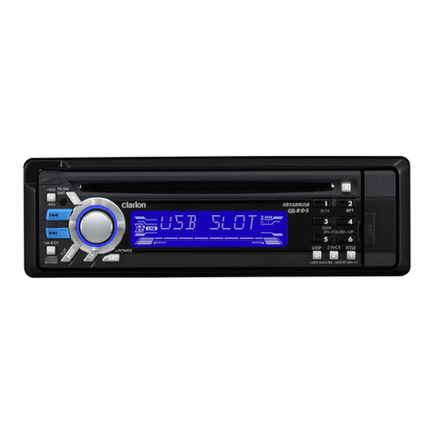 Clarion DB568RUSB User manual
