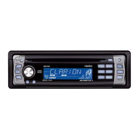 Clarion DB348RMP User manual