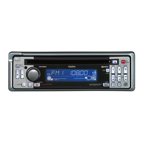 Clarion DB458RMC User manual