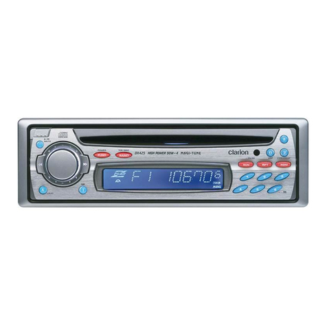 Clarion Addzest DB325 owner's manual Clarion Addzest DB325 owner's manual