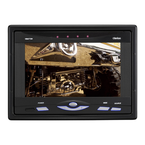 Clarion VMA 5894  VMA5894 VMA5894 Owner's installation guide