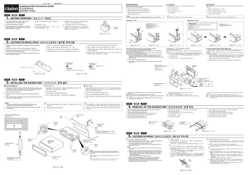 Clarion DXZ946MP Instruction Manual