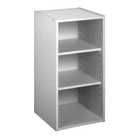 Closet Maid 3 Shelf Vertical Organizer 10130 Assembling instructions Closet Maid 3 Shelf Vertical Organizer 10130 Assembling instructions