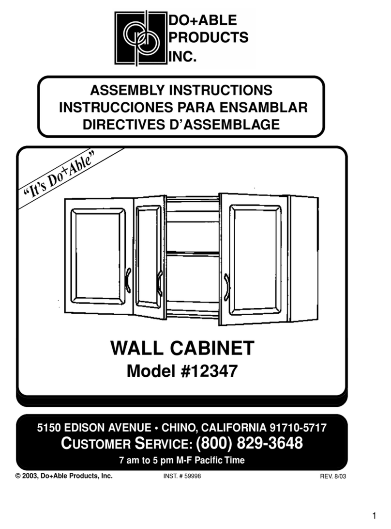 Do+Able Products 12347 Assembly instructions Do+Able Products 12347 Assembly instructions